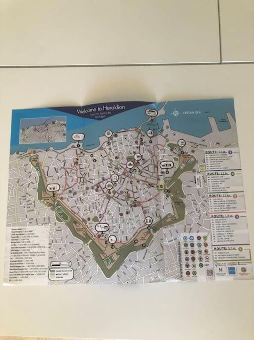 Εα City Skyline Veranda Apartment Heraklion  Bagian luar foto